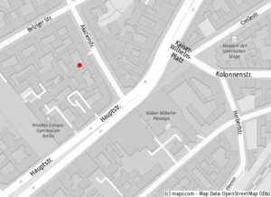 Karte_Standort_Coaching-Etage_Akazienstr. 28
